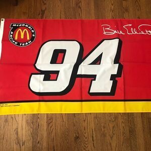 Vintage McDonald’s nascar bill elliot racing flag